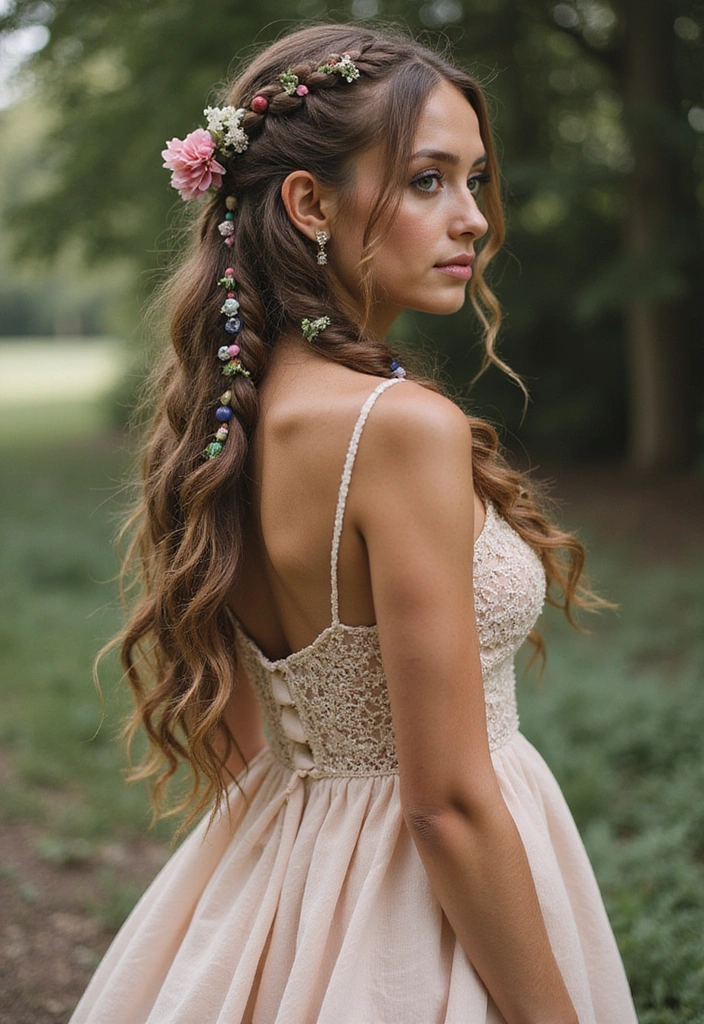 18 Beautiful Braided Hairstyles for Prom (Get Inspired by #9!) - 15. Bohemian Braids
