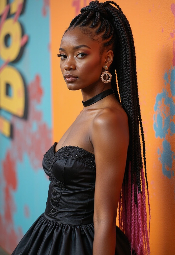 18 Beautiful Braided Hairstyles for Prom (Get Inspired by #9!) - 17. Braided Mohawk