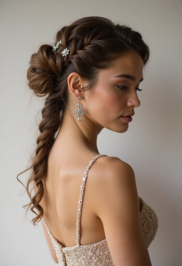 18 Beautiful Braided Hairstyles for Prom (Get Inspired by #9!) - 18. Braided Twist and Pin