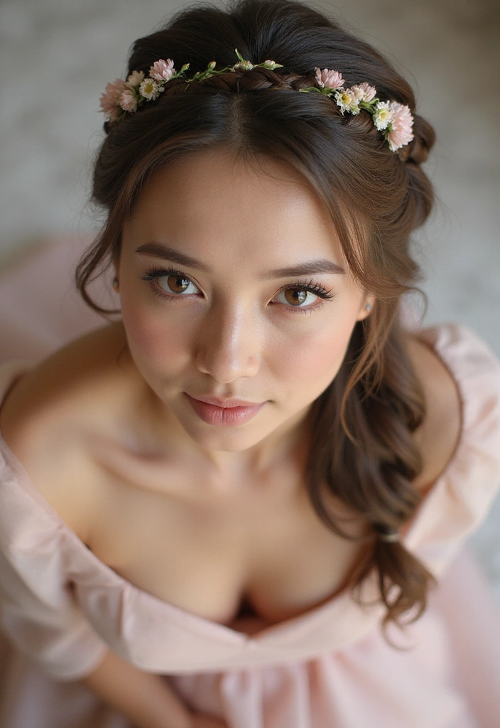 18 Beautiful Braided Hairstyles for Prom (Get Inspired by #9!) - 4. Crown Braid