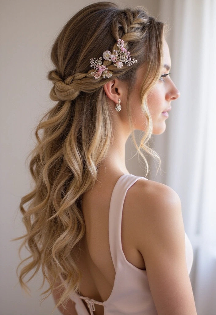 18 Beautiful Braided Hairstyles for Prom (Get Inspired by #9!) - 5. Waterfall Braid