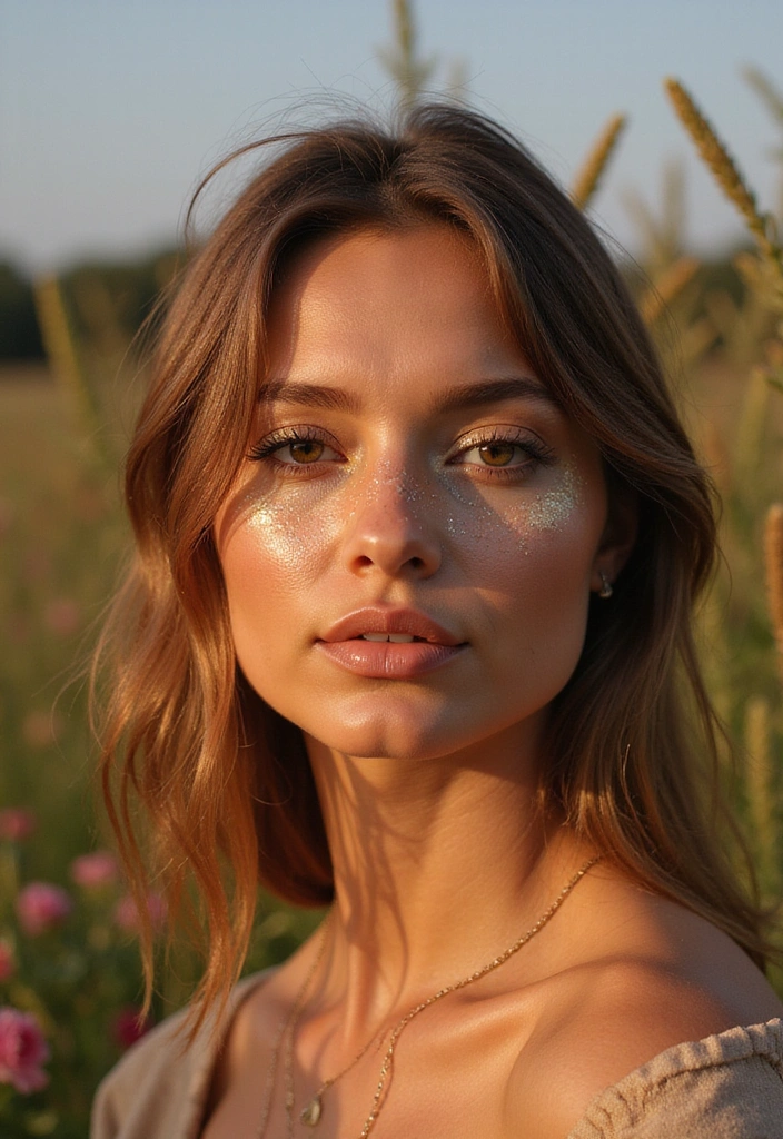 18 Festival Eye Shadows That Will Make You the Life of the Party (Warning: #11 Is Wild!) - 10. Ethereal Shimmers