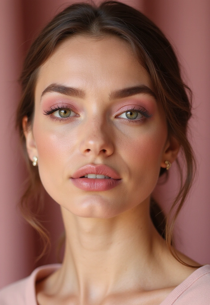 18 Glamorous Makeup Ideas for Brown Eyes That Will Turn Heads at Any Party! - 14. Monochromatic Magic