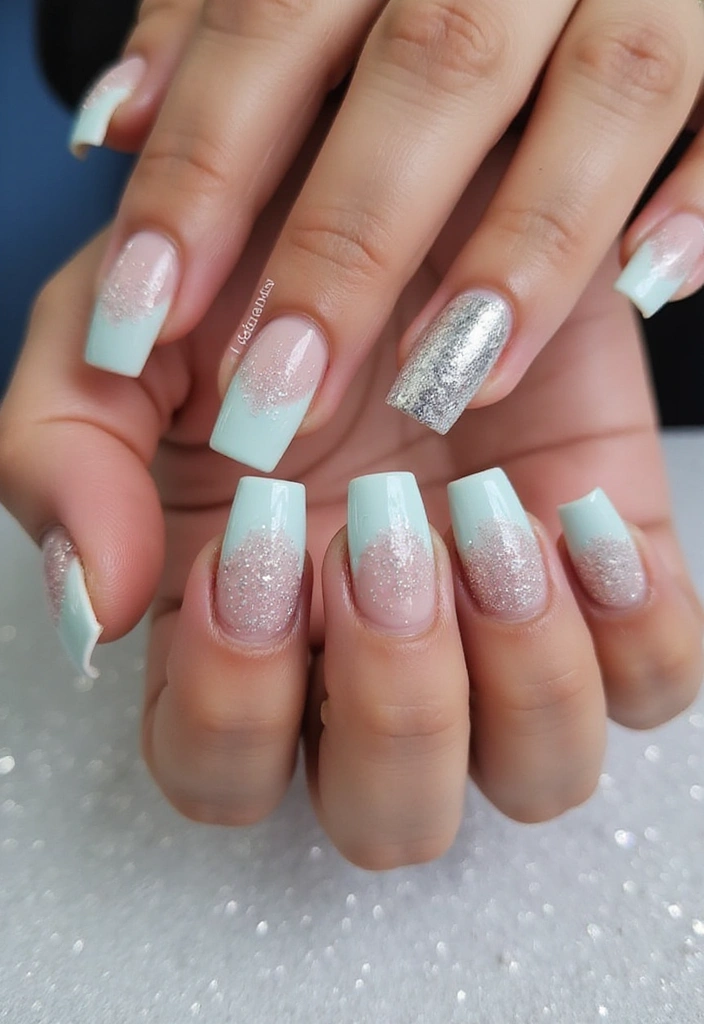 19 Easy Pastel Nail Designs That Will Blow Your Mind (Especially #6!) - 11. Glitter Gradients