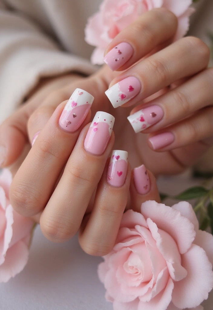 19 Easy Pastel Nail Designs That Will Blow Your Mind (Especially #6!) - 13. Heartfelt Designs