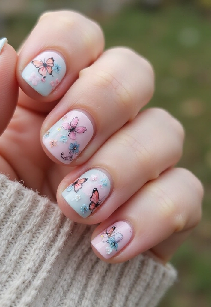 19 Easy Pastel Nail Designs That Will Blow Your Mind (Especially #6!) - 16. Seasonal Themes