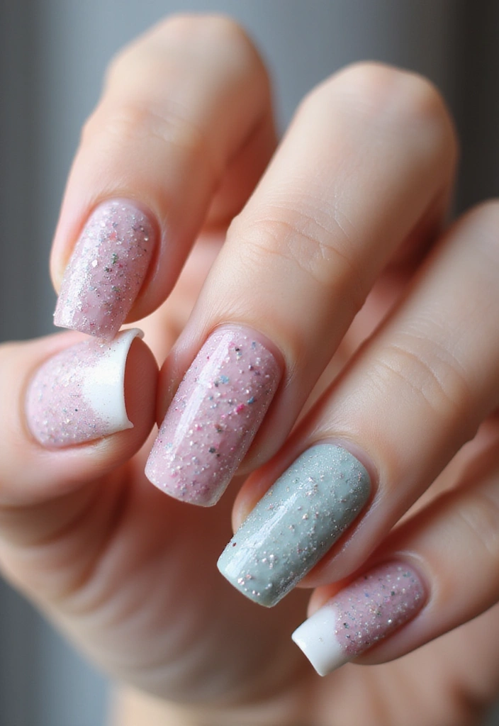 19 Easy Pastel Nail Designs That Will Blow Your Mind (Especially #6!) - 19. Textured Designs