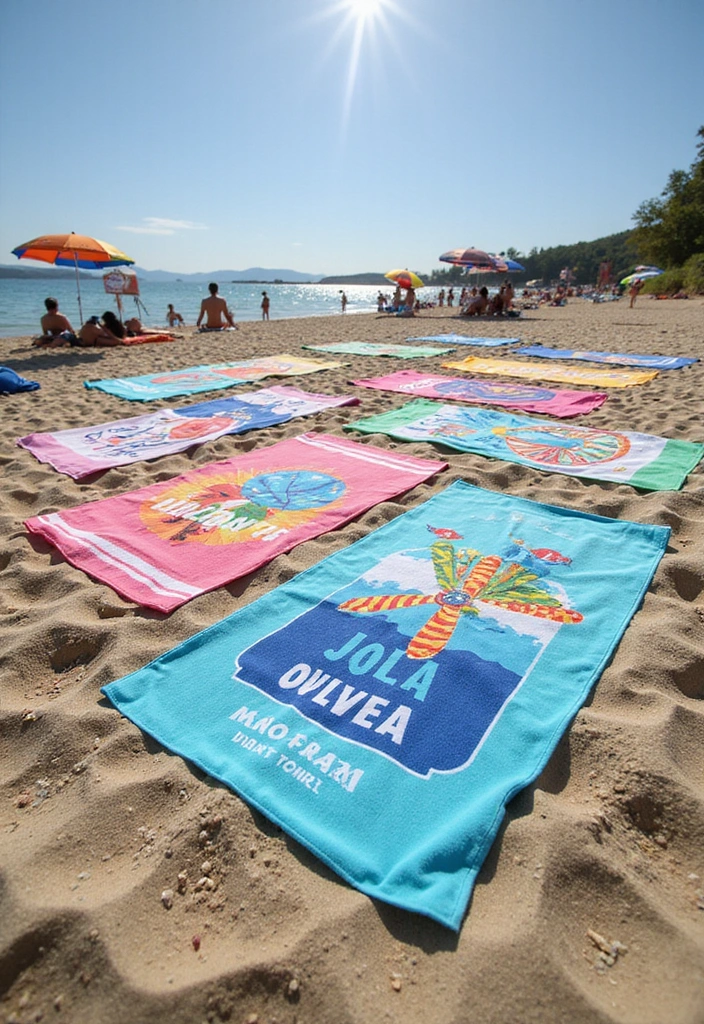 20 Warm Summer Gifts That Will Make Everyone Smile (You Won't Believe #13!) - 1. Personalized Beach Towels