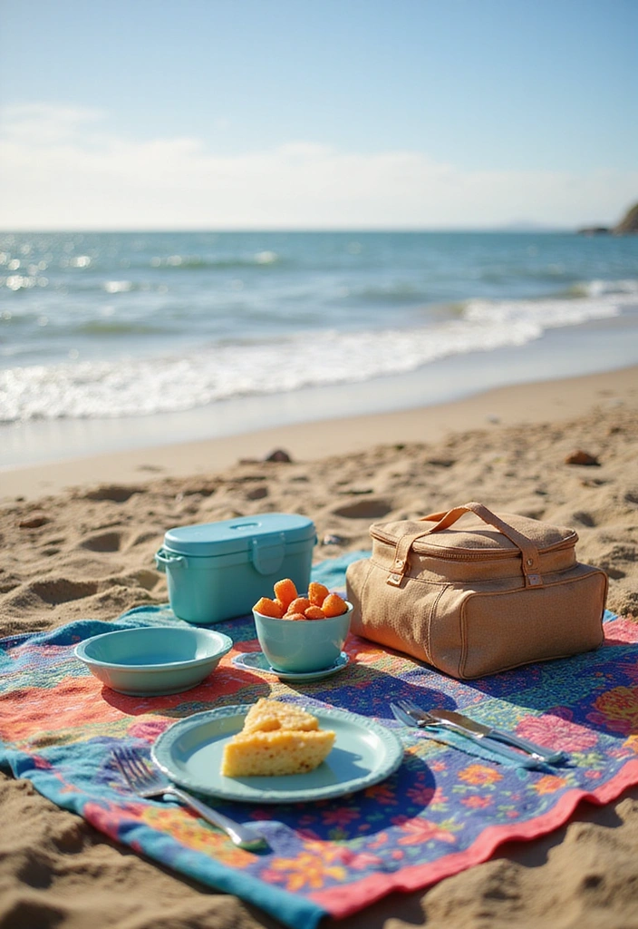 20 Warm Summer Gifts That Will Make Everyone Smile (You Won't Believe #13!) - 12. Beach Picnic Set