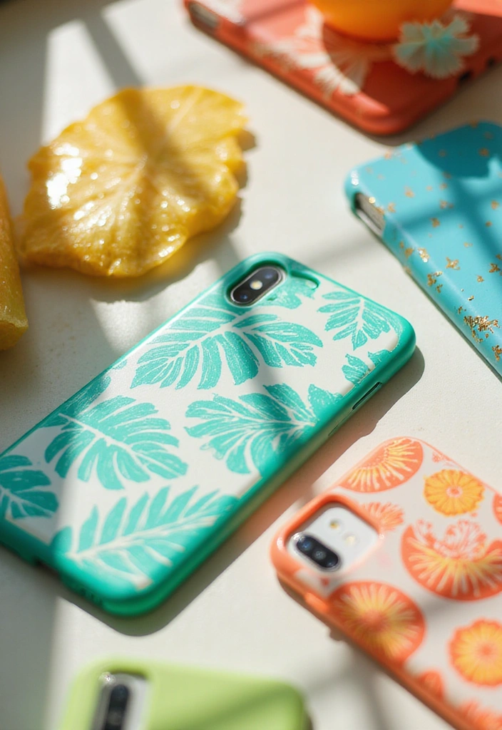 20 Warm Summer Gifts That Will Make Everyone Smile (You Won't Believe #13!) - 18. Summer-themed Phone Cases