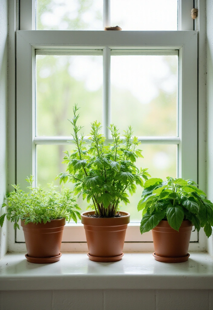 21 Affordable Home Decor Hacks That'll Make You the Envy of All Your Friends! - 11. Indoor Herb Garden