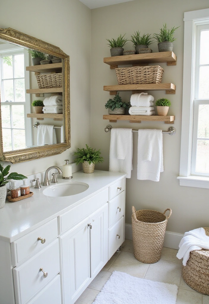 21 Affordable Home Decor Hacks That'll Make You the Envy of All Your Friends! - 18. Stylish Bathroom Storage Solutions