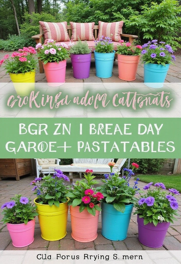 21 Affordable Home Decor Hacks That'll Make You the Envy of All Your Friends! - 19. DIY Garden Planters