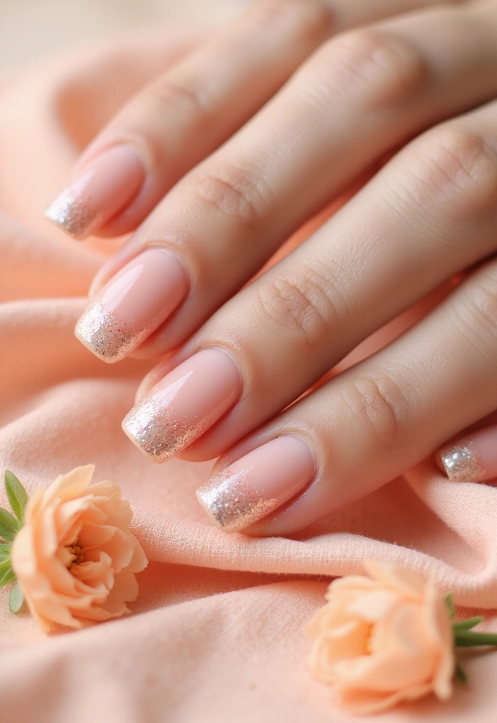 21 Vibrant Spring Nail Ideas That Will Make You Smile (Don't Miss #13!) - 5. Blushing Peach