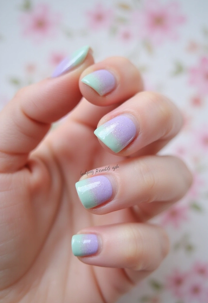 22 Spring Nail Inspirations That Will Spark Your Creativity (Trust Us, #9 Is a Must-Try!) - 1. Pastel Ombre Delight
