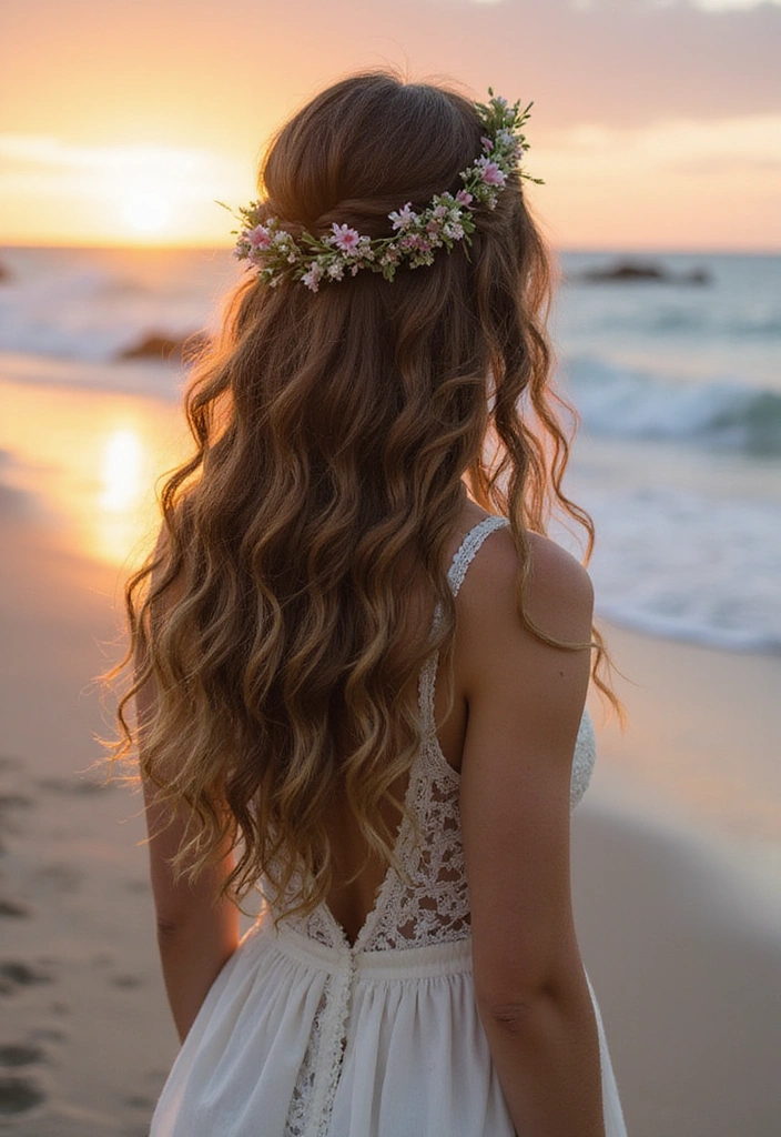 24 Gorgeous Curly Hairstyles for Weddings That Will Make You the Star of the Day! - 3. Bohemian Braided Curls