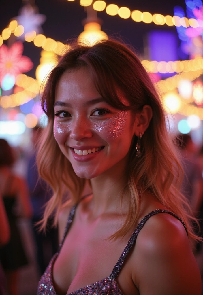 Get Playful with Your Hair: Fun Spring Hairstyle Ideas You’ll Love! - 15. Glitter and Glam