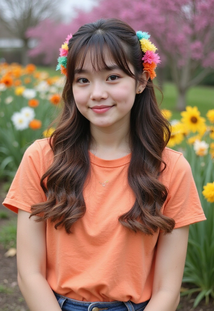 Get Playful with Your Hair: Fun Spring Hairstyle Ideas You’ll Love! - 7. Half-Up, Half-Down Styles