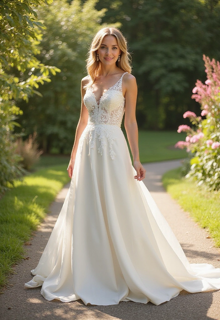 Wedding Outfit: The Ultimate Guide to Finding Your Dream Look! - 1. The Timeless Elegance of A-Line Dresses