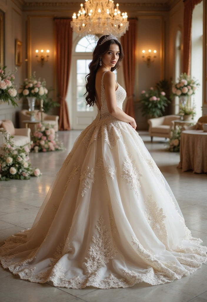 Wedding Outfit: The Ultimate Guide to Finding Your Dream Look! - 3. The Glamour of Ball Gowns