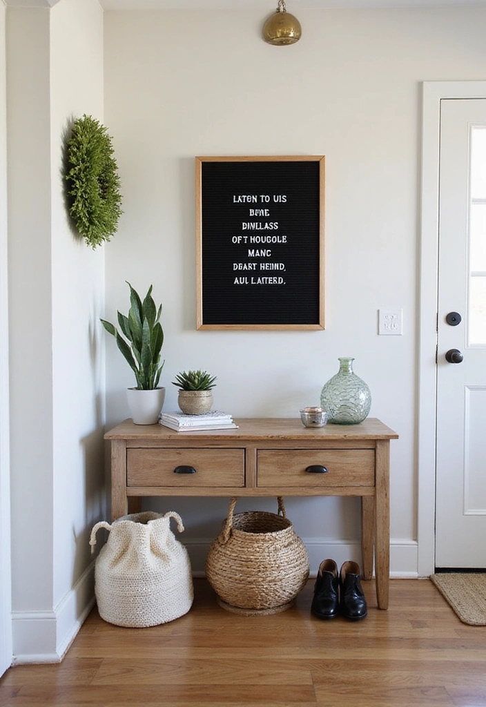 25 Great Wall Decor Ideas That Will Transform Your Space (You Won't Believe #12!) - 15. Personalized Letter Boards