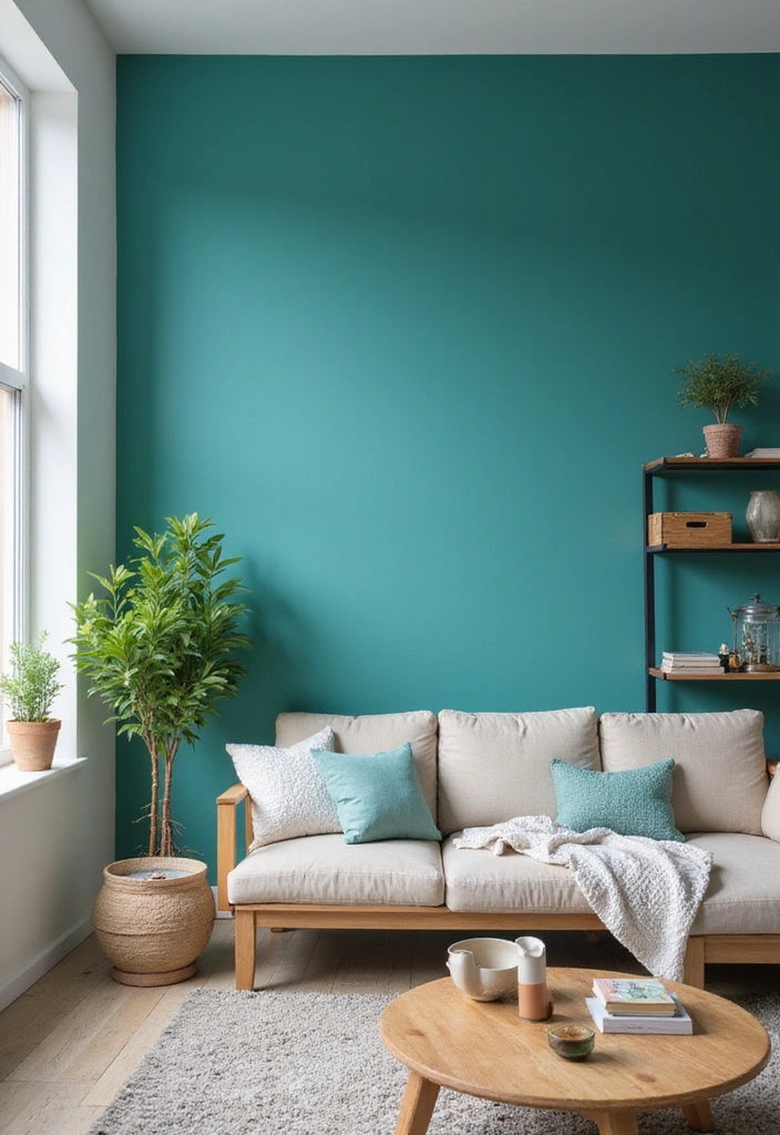25 Great Wall Decor Ideas That Will Transform Your Space (You Won't Believe #12!) - 2. Bold and Bright Paint