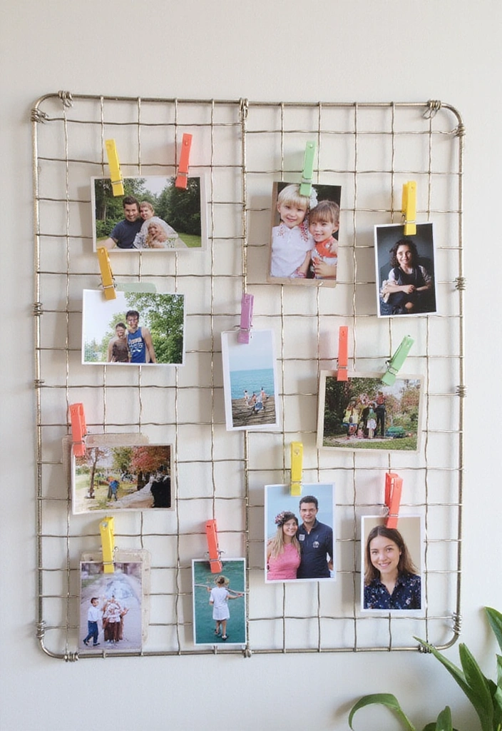 25 Great Wall Decor Ideas That Will Transform Your Space (You Won't Believe #12!) - 20. Interactive Photo Displays