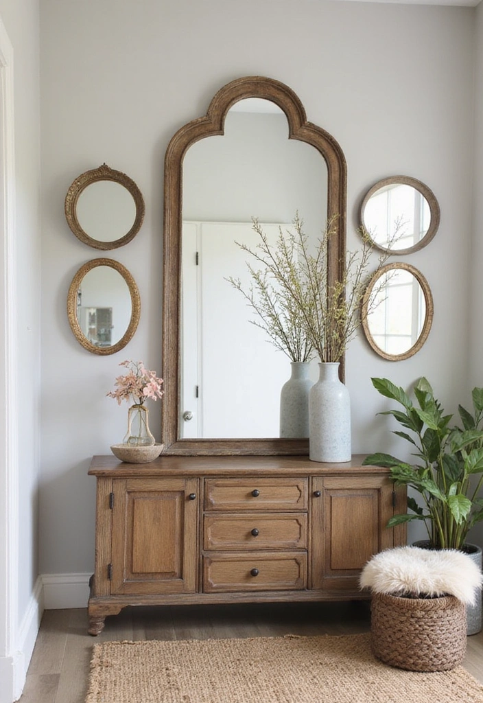 25 Great Wall Decor Ideas That Will Transform Your Space (You Won't Believe #12!) - 6. Mirrors for Light and Space